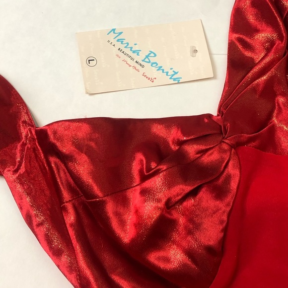 Maria Bonita Floor length Red Dress - Picture 6 of 7